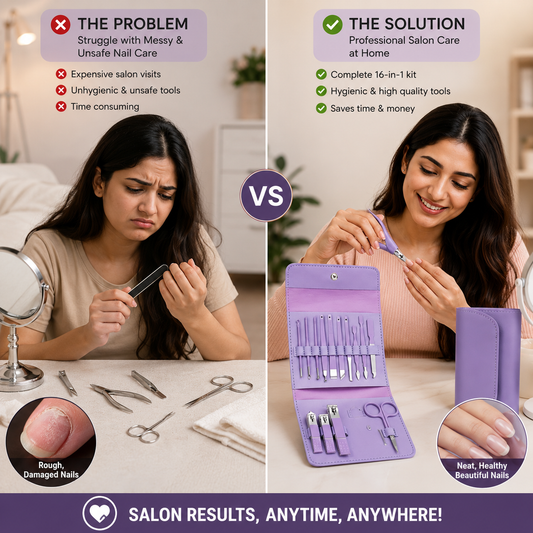 16-Piece Manicure & Nail Care Kit