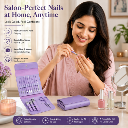 16-Piece Manicure & Nail Care Kit