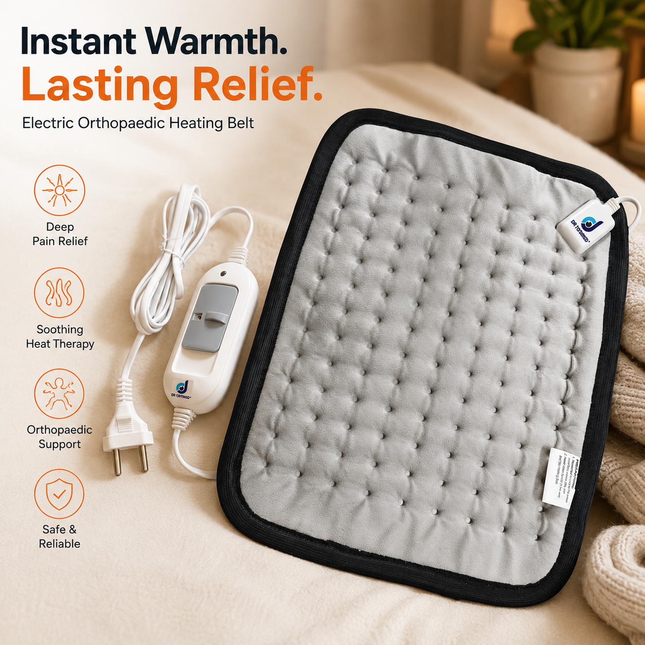 Electric Orthopaedic Heating Belt For Pain Relief