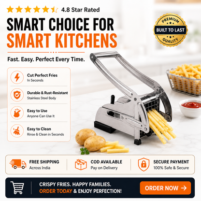 French Fries Potato Chips Cutter