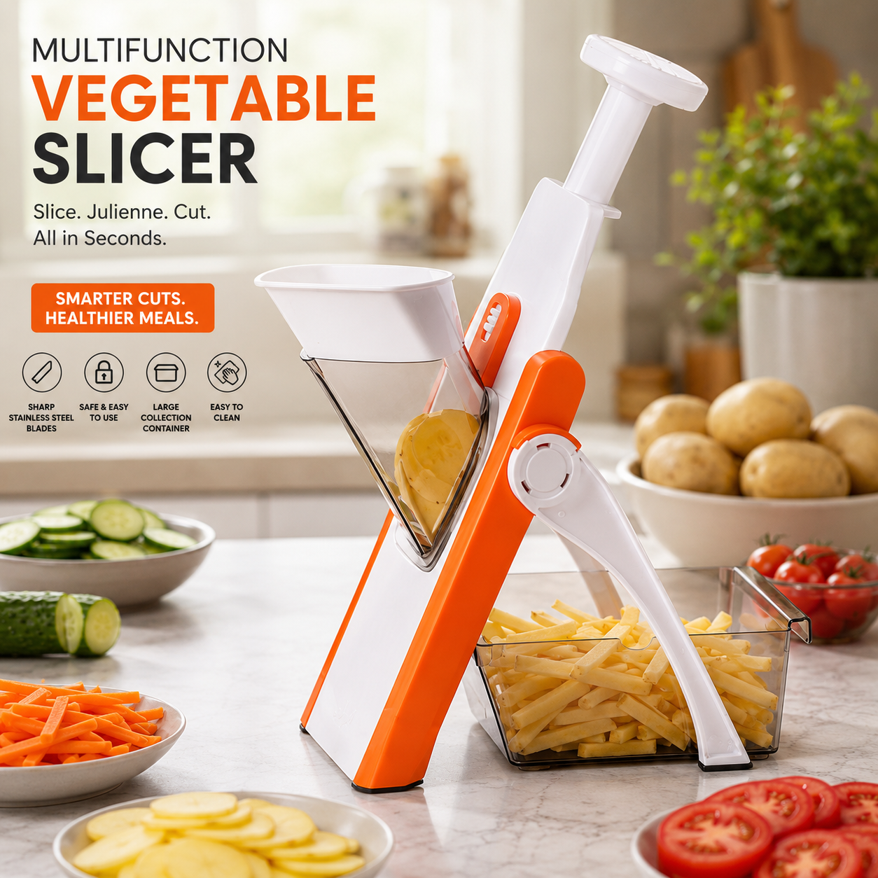 multifunction vegetable slicer