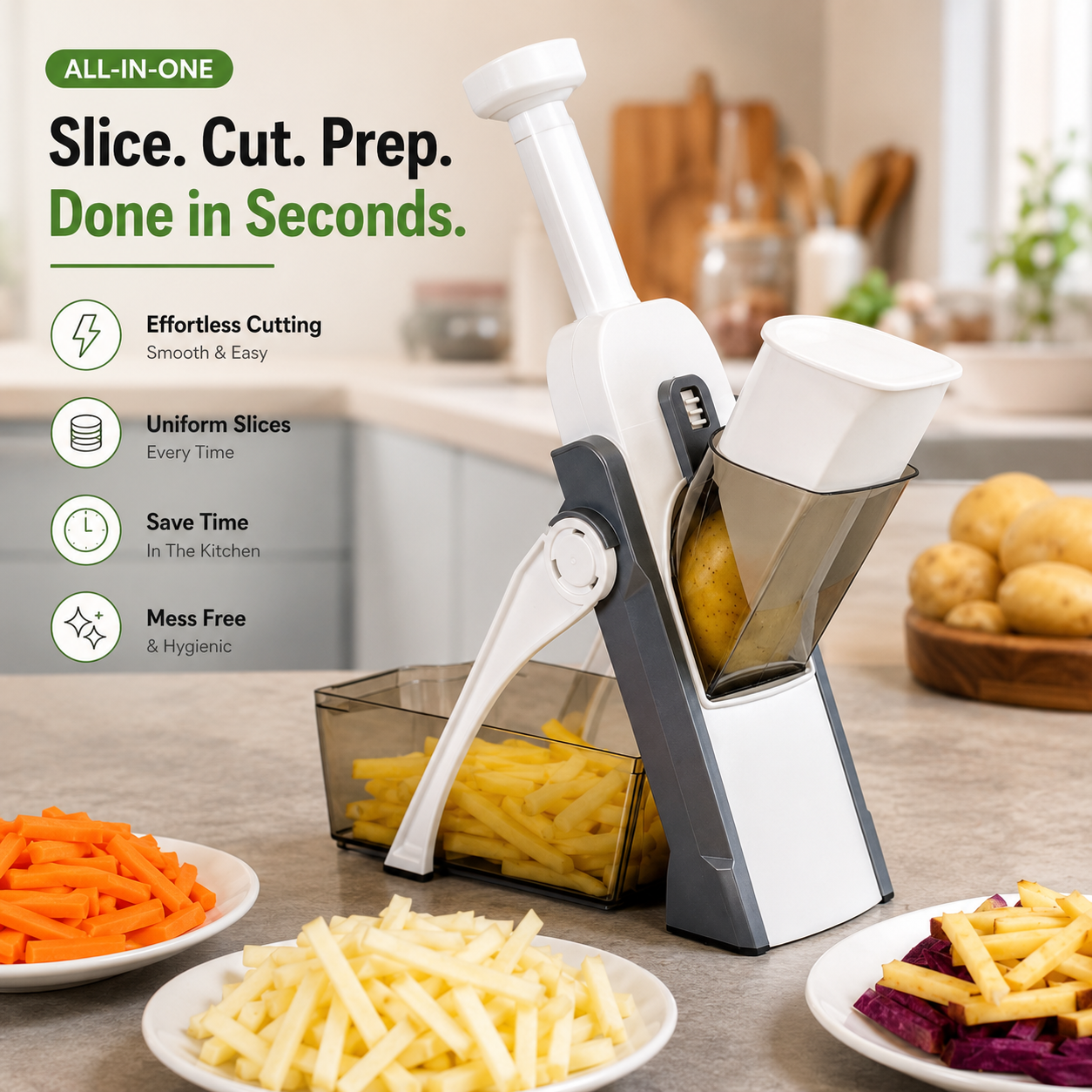 Multifunctional Vegetable Slicer