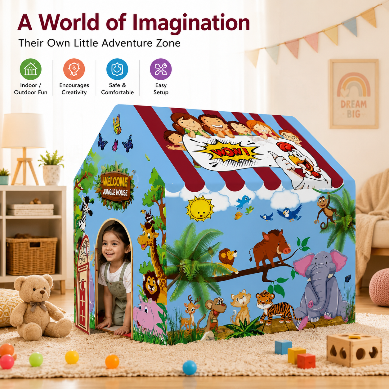 Kids Play Tent House