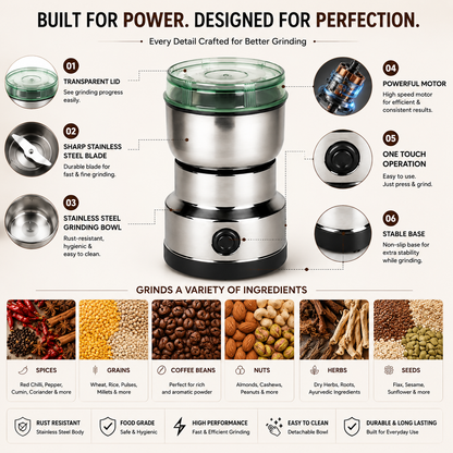 Multifunction Smash Machine Household Electric Cereals Grain Grinder