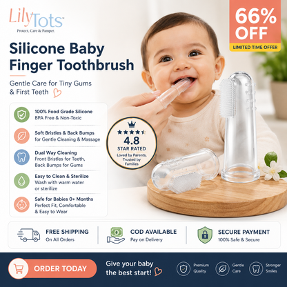 Silicone Baby Finger Toothbrush