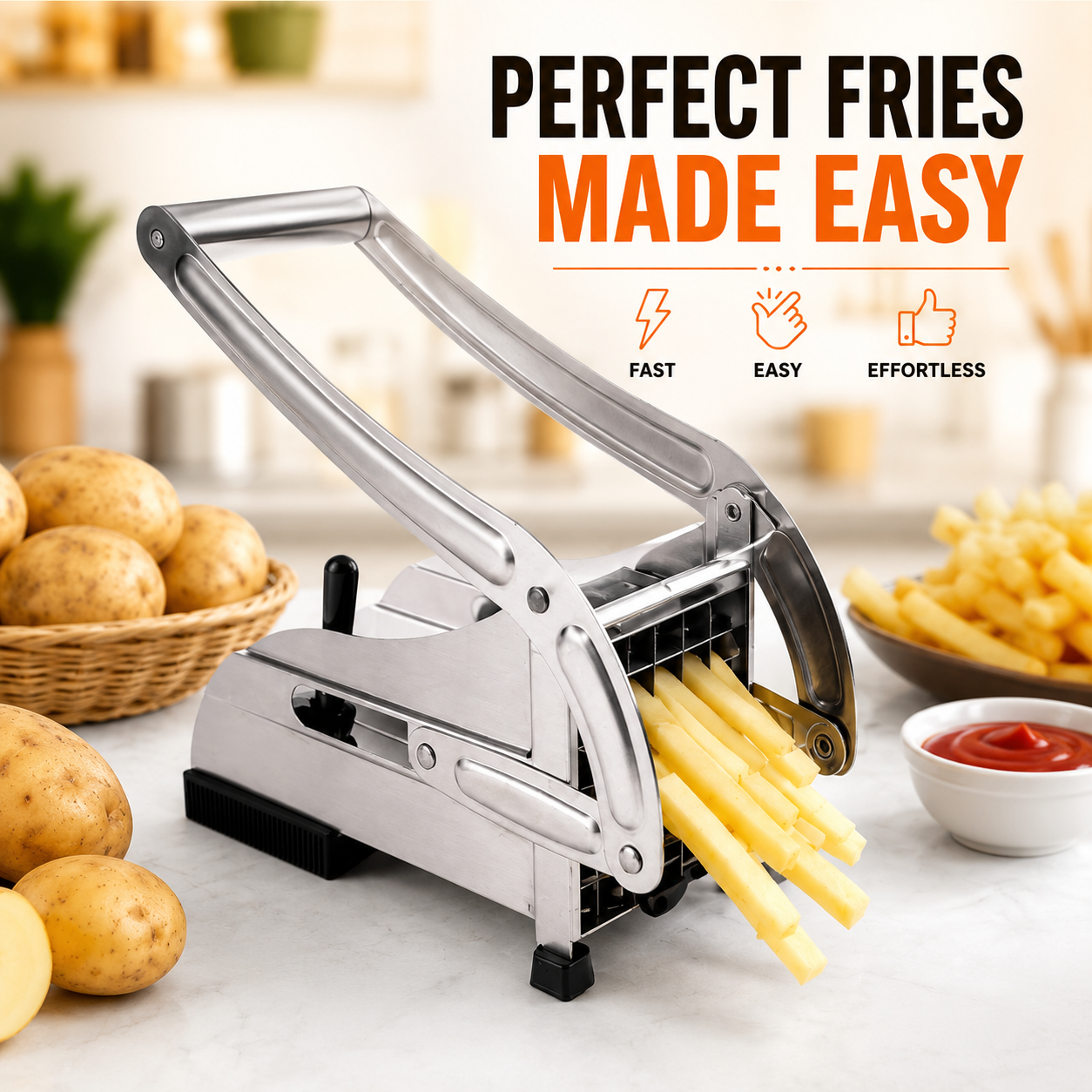 French Fries Potato Chips Cutter