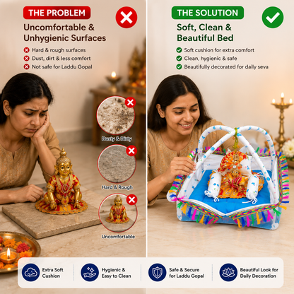Laddu gopal Bed