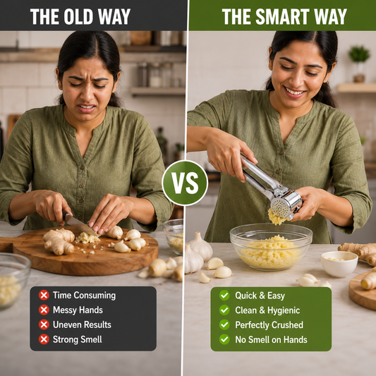 Ginger Garlic Press Crusher  Masher