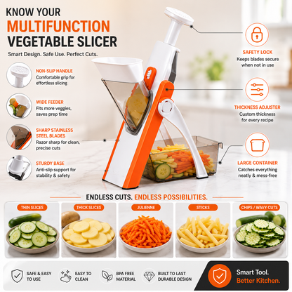 multifunction vegetable slicer