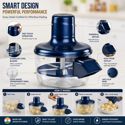 Electronic Fruit Peeler