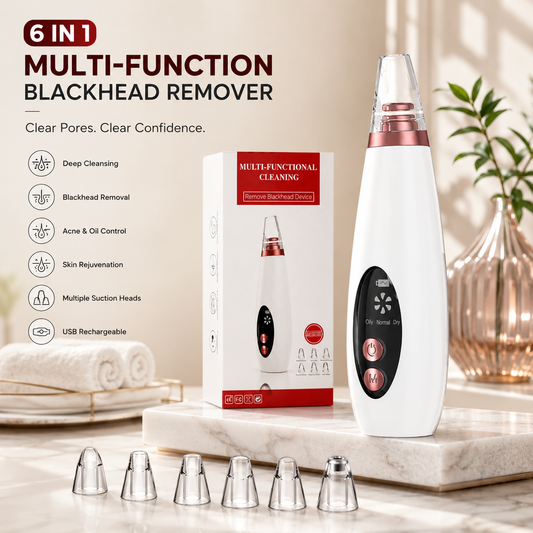 6 in 1 Multi-function Blackhead Remover Tools