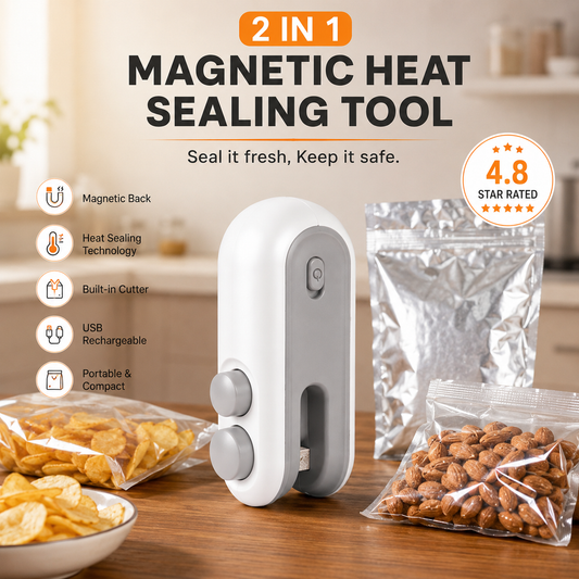 2 in 1  Magnetic Heat Sealing Tool