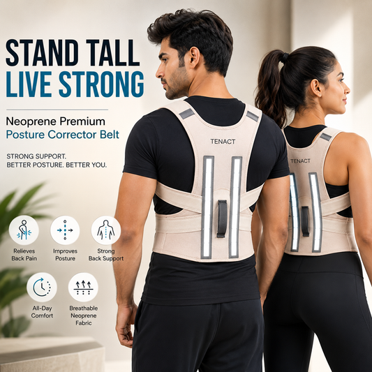 Neoprene Premium Posture Corrector Belt For Men & Women