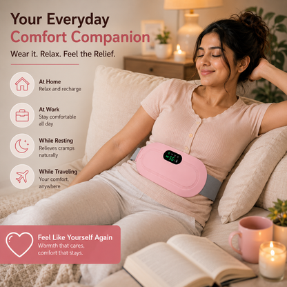 Cordless Heating Pad for Period pain Relief