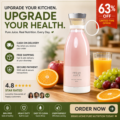Heavy Duty Handhold Press Fruit Manual Juicer
