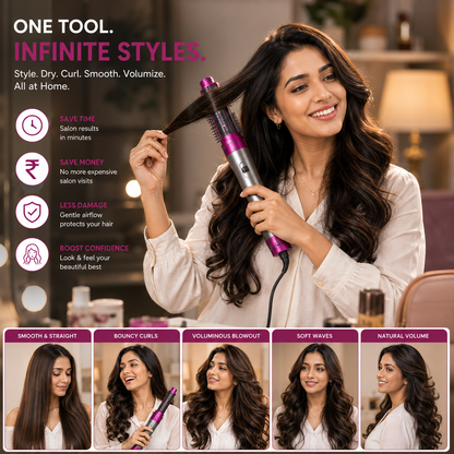 5-in-1 Hair Styler Airwrap Tool