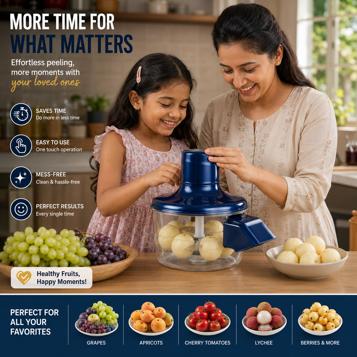 Electronic Fruit Peeler
